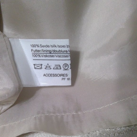 Louis Feraud Vintage Silk Skirt Suit Size 14 - Picture 15 of 15